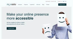Desktop Screenshot of monsido.com